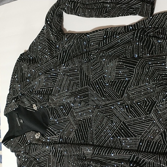 R&M Richard Lycra blouse long sleeve size 18 - Picture 6 of 12